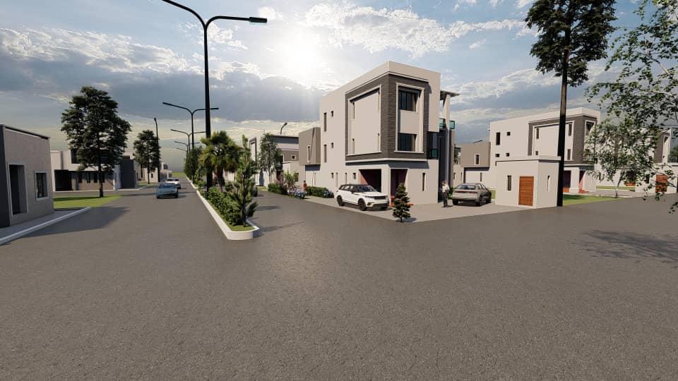 4 Bedroom Fully Deatached Building  337.5 Sqm (75 by 50 feet)