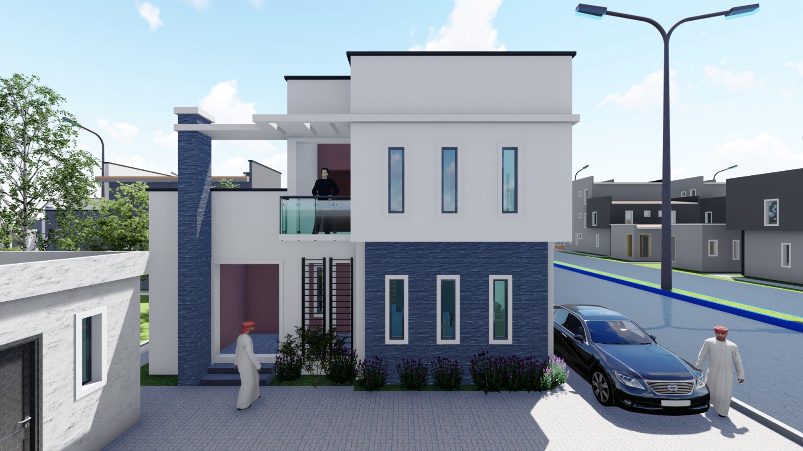 4 Bedroom fully Detached Duplex with Separate 2Rooms Boy’s Quarter 450sqm (100 by 50 feet)